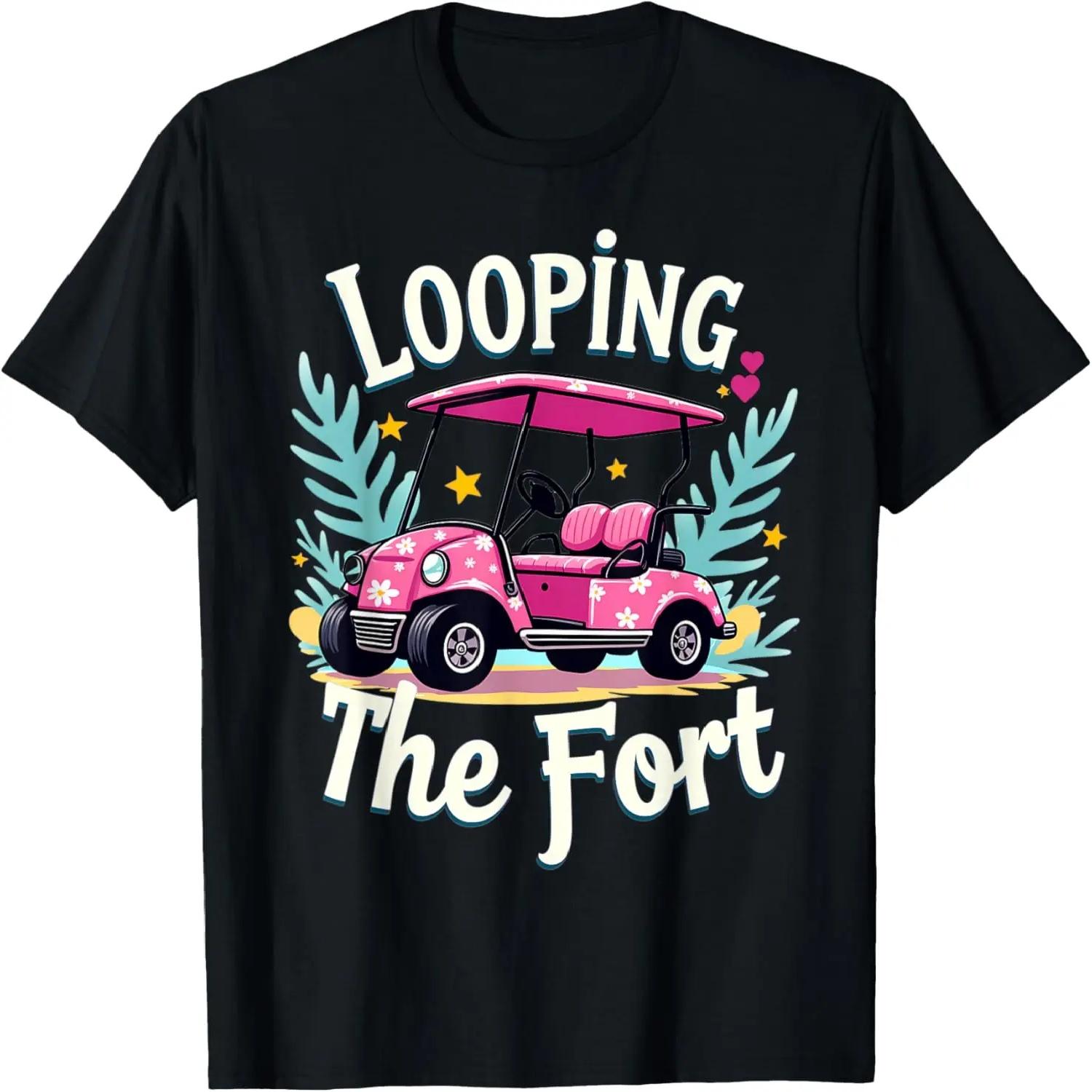 

The Fort Golf Cart Camping Looping Vacation T-Shirt S чёрный