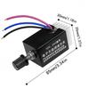 3-wires DC 12V/24V Motor Speed Control Switch Car Truck RV Heater Fan Controller
