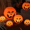 Holder DIY Portable Trick Or Treat Bags Halloween Decor Candy Boxes Pumpkin Bucket Pumpkin Lamp