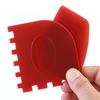 1 Set Grill Pan Scraper Non-slip Fadeless PC Dishwasher Safe Pan Cleaning Scraper for Glass