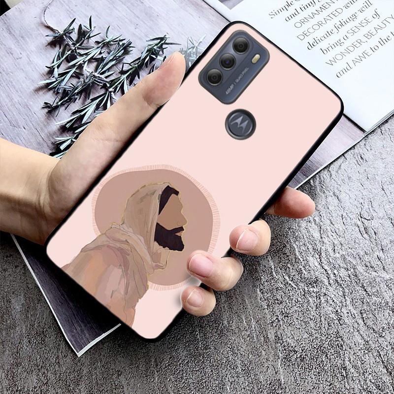 Jesus Christ Phone Case For Motorola Moto G Stylus 5G G Play G Power G 5G G Pure 2023 2024 E20 E22 E22i E32 E40 E13 Moto E20