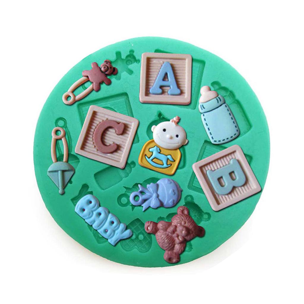 Cake Mould Silicone Material Fondant Molds Chocolate Moulds Baking Accessories 24 Styles Choose for Kitchen Baking Candy