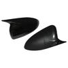 For Chevrolet Aveo Sonic 2011-2014 Car Rearview Side Mirror Cover Wing Cap Exterior Door Housing Shell Trim ABS Carbon / Black