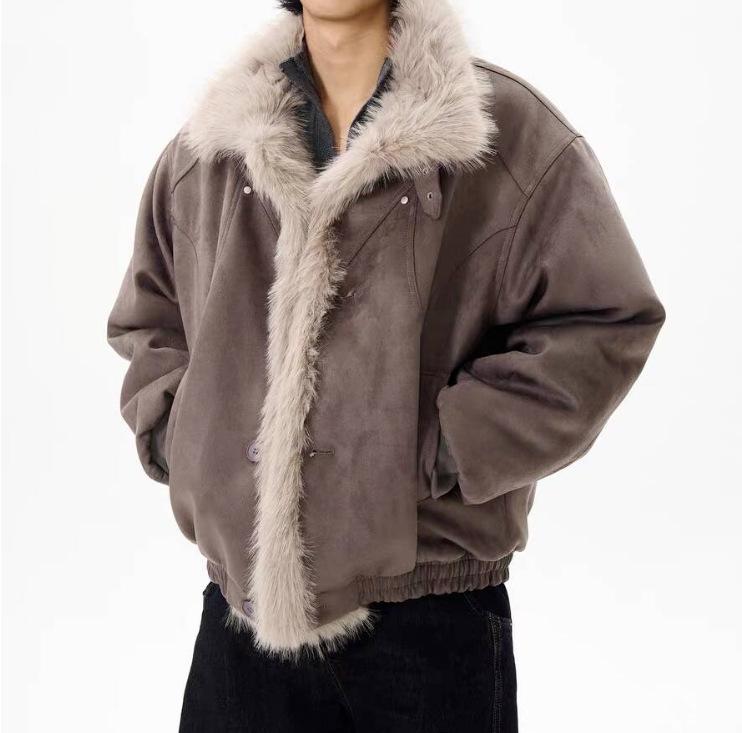 Trendy Versatile Japanese-Style Long-Haired Cotton Men s Fashion Medium