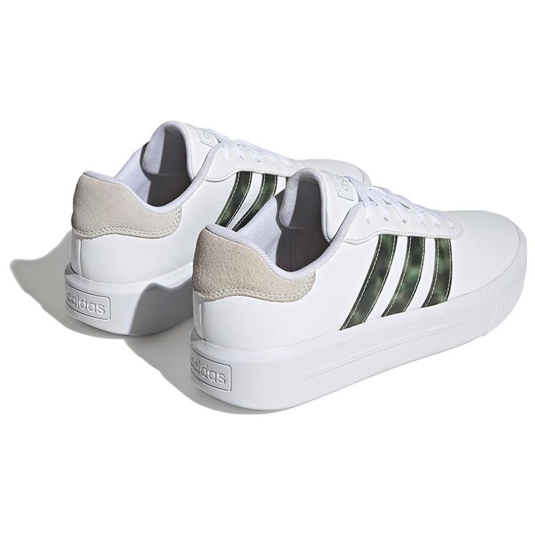 Adidas Neo Court Platform 'White Green' Women's HP9434