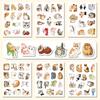 82Pcs New Cute Cat Graffiti Stickers Creative Animal Cartoon Decal Diy Luggage Phone Guitar Scrapbook Waterproof Sticker Kid Toy