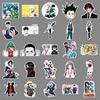50 Sheets Cartoon Anime Graffiti Stickers for DIY Skateboard, Water Bottle, and Suitcase Decoration