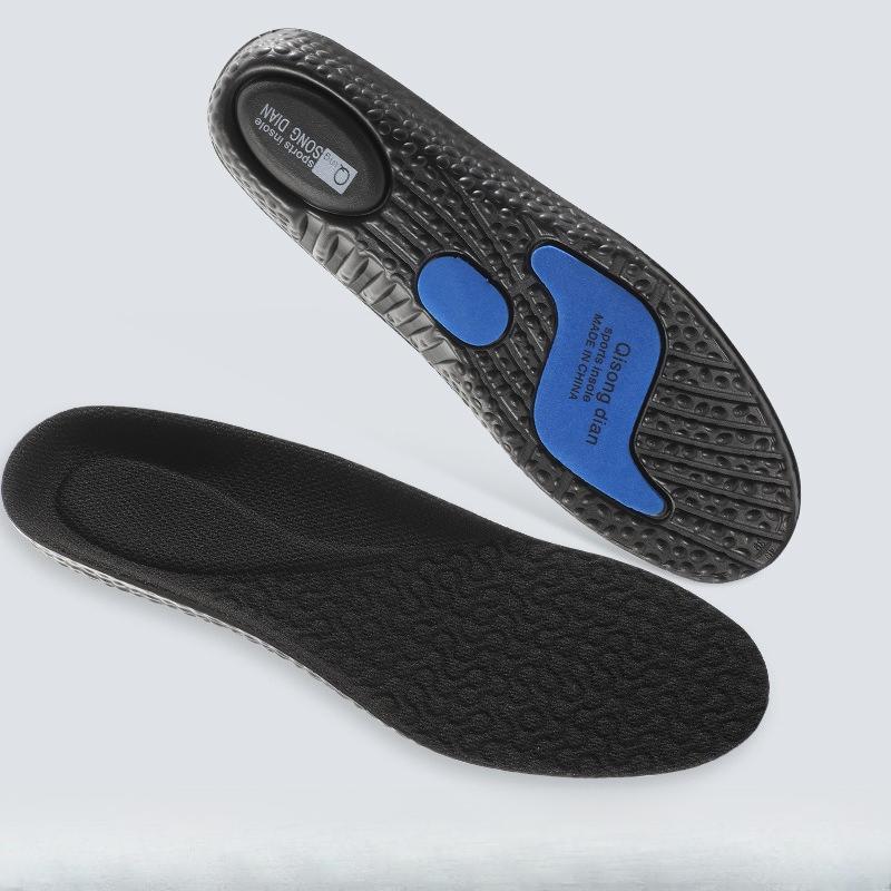 4 paia di solette sportive ad alta elasticità, ammortizzanti, assorbenti per il sudore, deodoranti, non stancano dopo essere stati in piedi a lungo