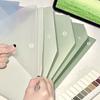Page folder thickened gradient L-shaped vertical student test paper folder storage book large capacity