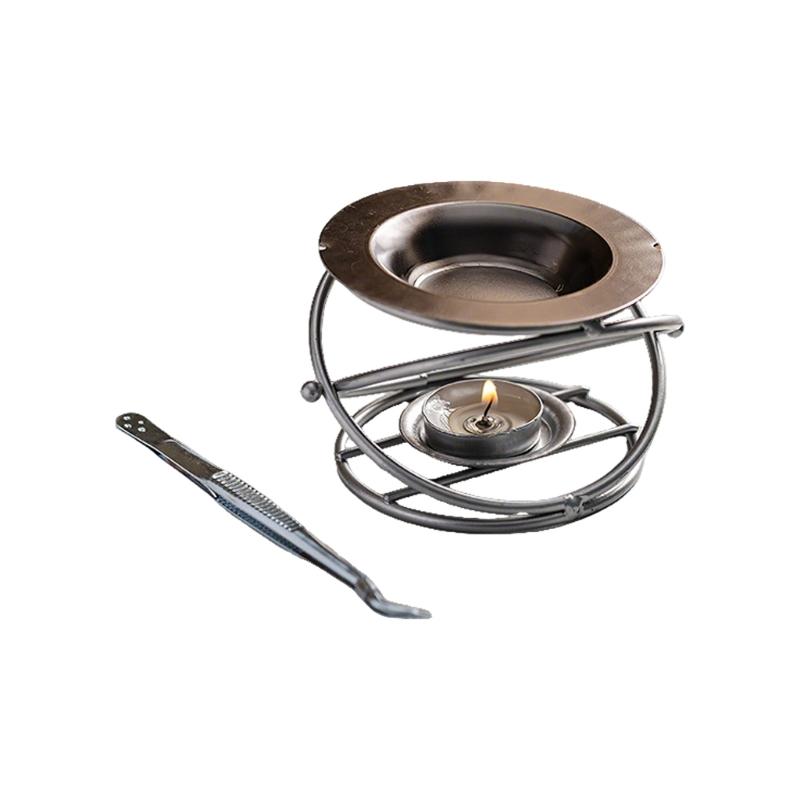 Wax Melt Burners Essential Oil Burners,Iron Oil Burners Tealight Wax Warmer Aromatherapys Holder Candle Scented Diffuser