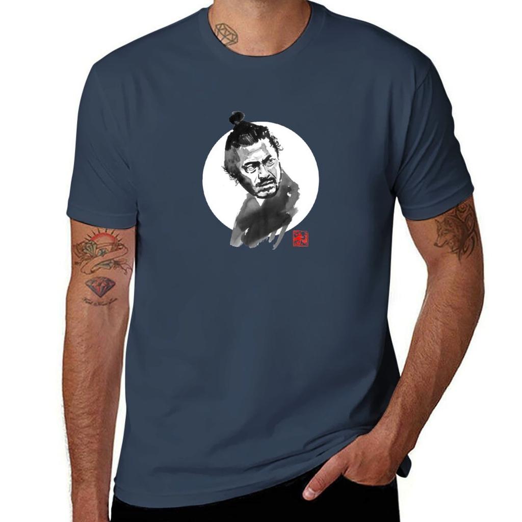 Toshiro Mifune Forb Tshirt Functional Casual Short Sleeve Tee