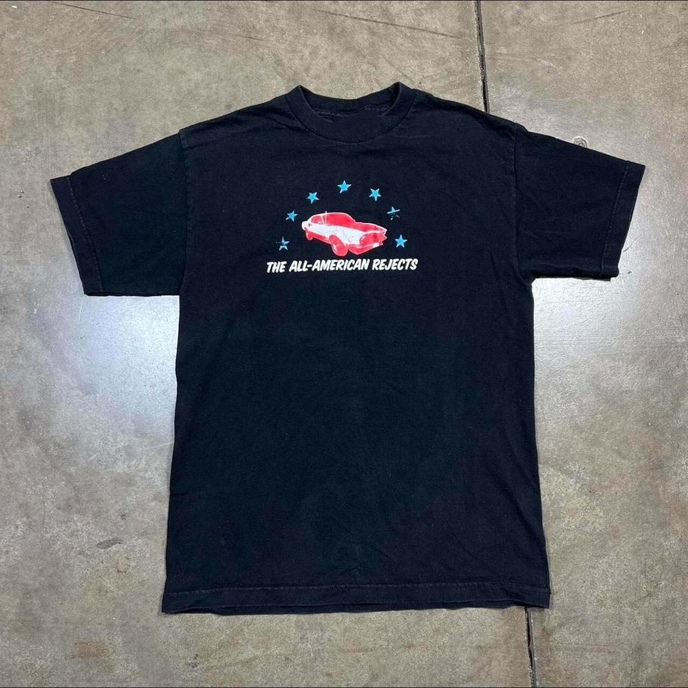new Merry Christmas The All-American Rejects Black  Cotton Shirt BT549 Unisex T-Shirt S