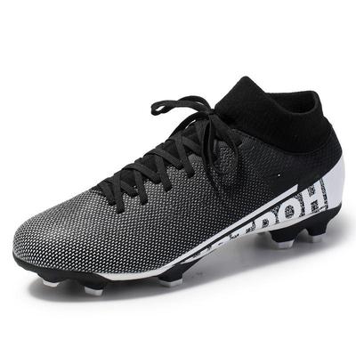 Sport Trainingsschuhe Benutzerdefinierte abgebrochene Nägel Herren Kinder AG Kunstrasen Fußballschuhe Fußballstiefel Fußballschuhe