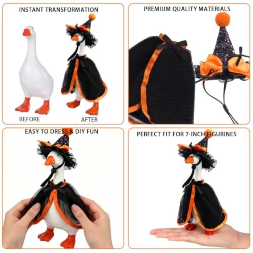 1 Set Tool-Free Installation Doll Witch Cloak Halloween Creative Costume  Halloween Party Decor