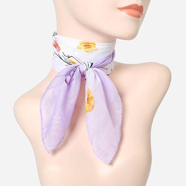 Spring Thin Square Small Handkerchief for Women Summer Decoration Fashionable Neck Protection Scarf Winter Scarf