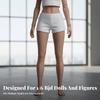 BJD Underwear Shorts for 29cm Dolls, Clothing Figurines, Modern Style Panties with Stitched