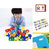 Colorful Magnetic Letters Alphabet Numbers Math Symbols Educational Toys For Kids