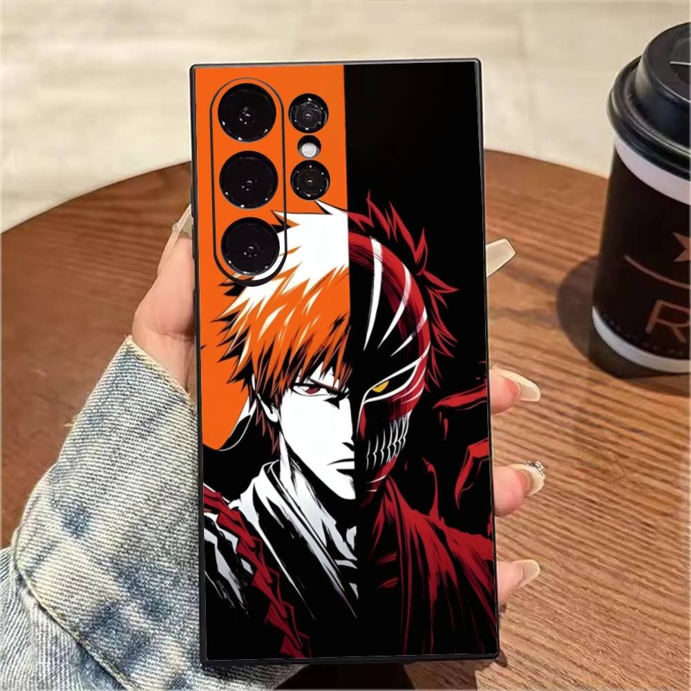 Classic Anime S-Soul S-Society Phone Case For Samsung S25,S24,S21,S22,S23,S20,Ultra,S26,Plus,Fe,Note,5G Black Cover
