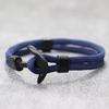 New Anchor Bracelet For Men Outdoor Camping Paracord Braslet Casual String Braclet Nautical Wrap Accessories Pulseria Homme