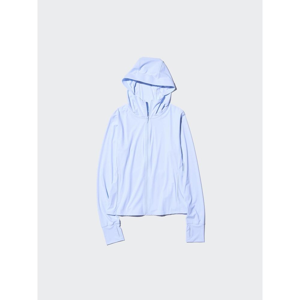Uniqlo Japan Ultra Stretch Air Rhythm Uv Cut Full Zip Hoodie