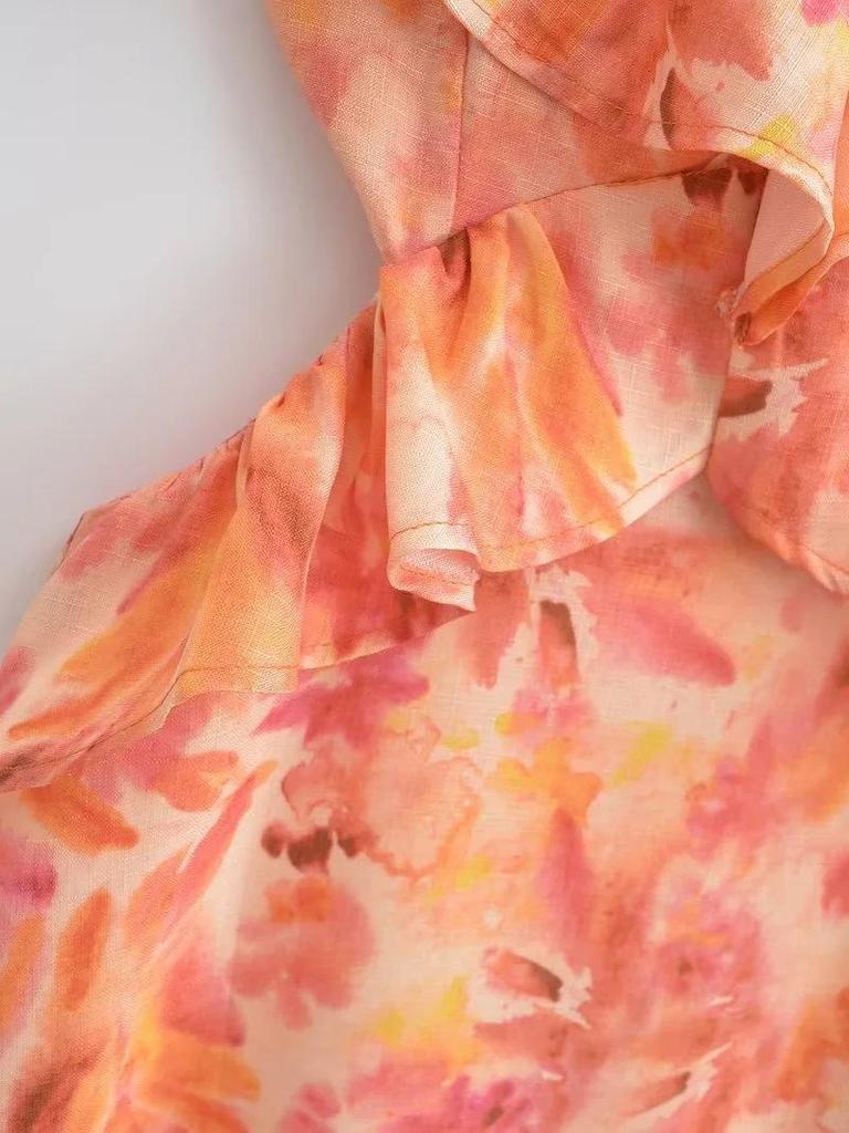 2023 Summer New Layered Midi Dress for Women