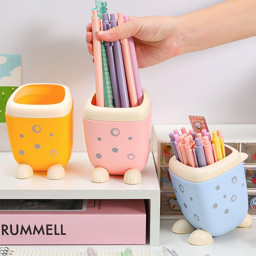 Exquisite Desktop Stationery High Appearance Pen Holder Stationery Storage Box  Desktop