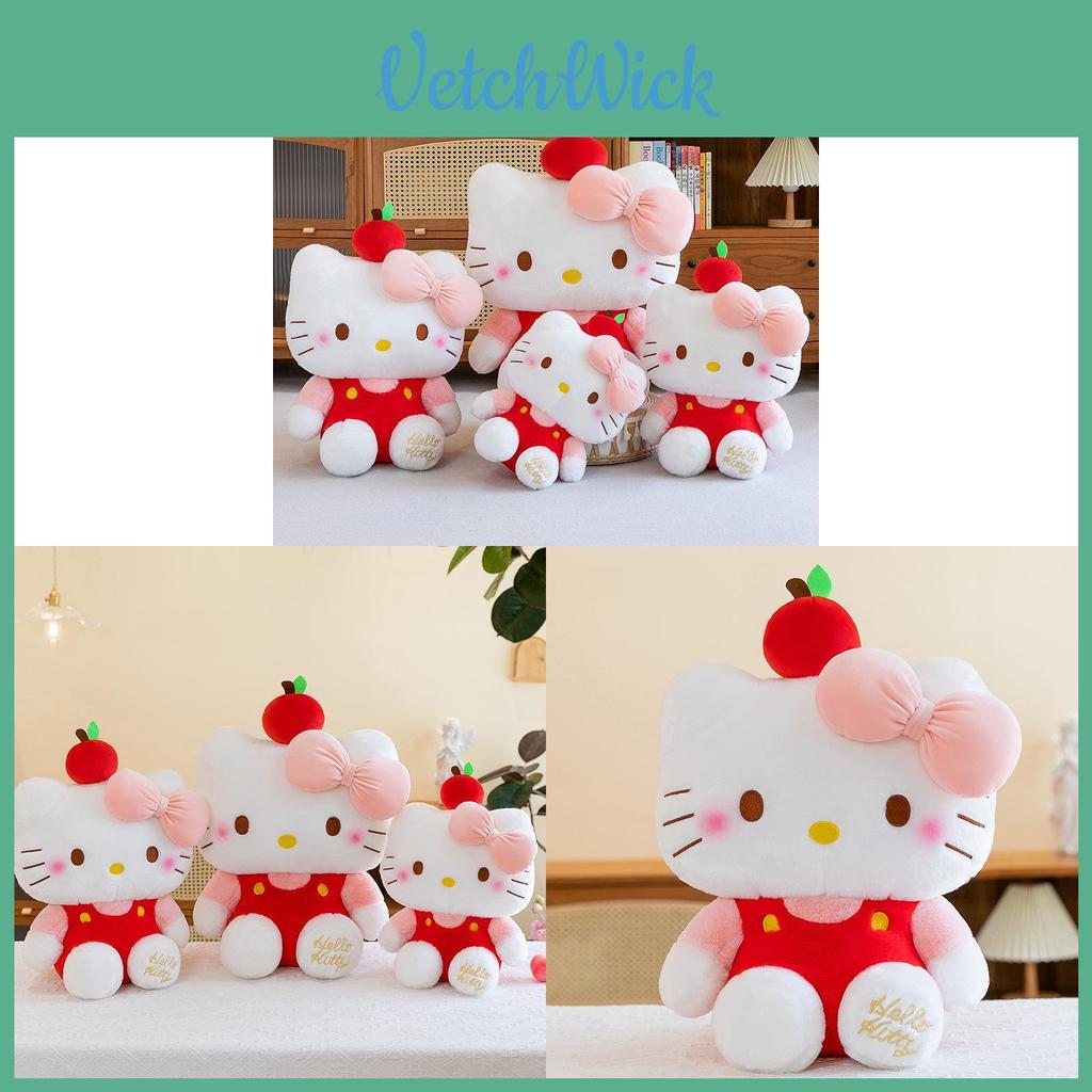 Apple Kt Cat Plush Toy Large Cartoon Stuffed Animal For Kids Girls Gift