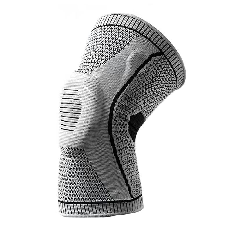 

Мужские и женские нейлоновые спортивные силиконовые защитные чехлы на коленные суставы, баскетбольные мужские наколенники, профессиональное защитное снаряжение для фитнеса и бега