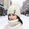 1PC Lined Cold-Resistant Fleece Plush Winter Soft Ear Warmer Windproof Women's Durable Beanie Warm-Retentive