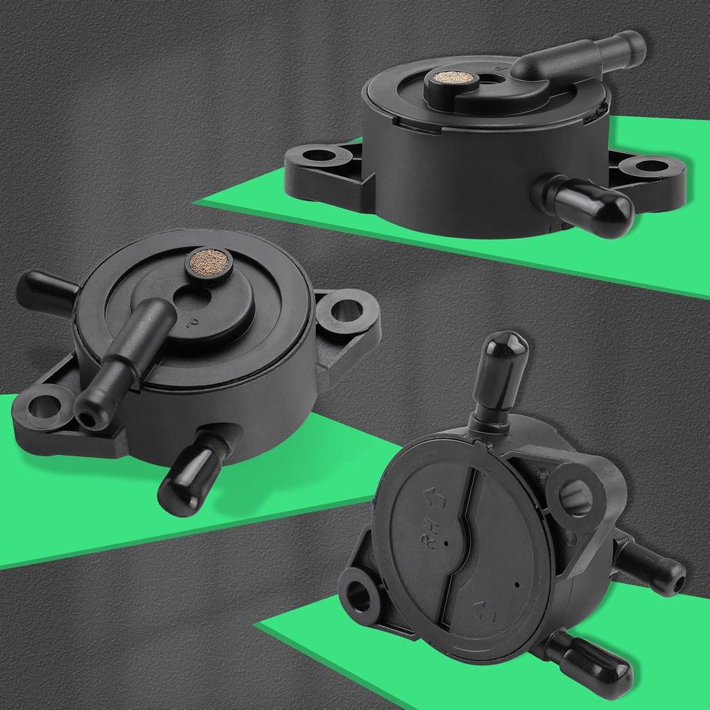 Fuel Pump For Kohler 17HP-25 HP Small Engine Lawn Mower Tractor, Gas Vacuum Fuel Pump With Fuel Filter For Honda For Yamaha For John Deere