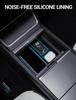 Center Console Organizer Tray for Tesla Model Y Juniper 2025-2026 & Model 3 Highland 2024-2026 Console Hidden Storage Box