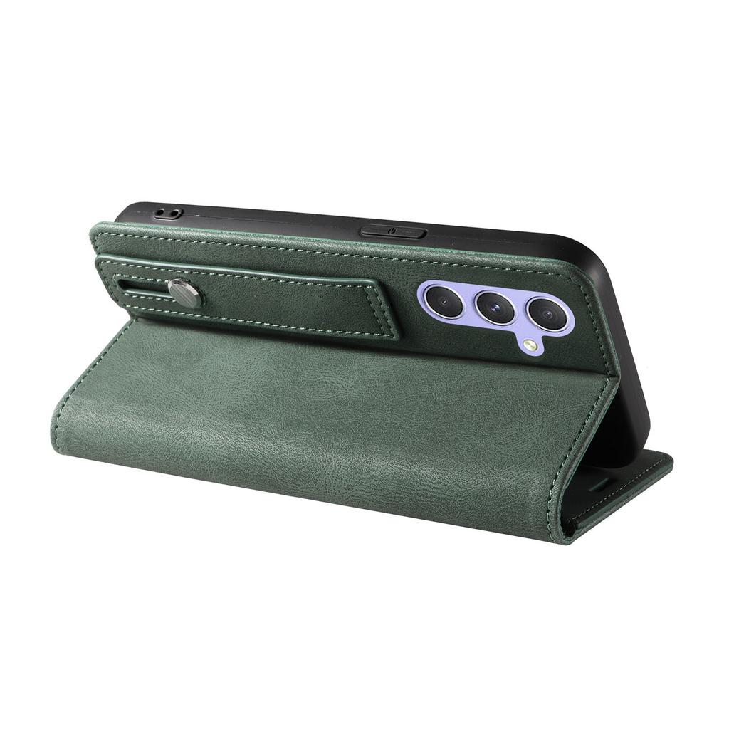 Für Samsung Galaxy S25+ Hülle Armband Design Ständer Magnetische Leder Handy Brieftasche Abdeckung