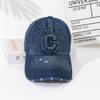 Popular Big Head Circumference Baseball Cap, Sunshade, Sunscreen, Face Small Letter Hat, Cowgirl Deep Top Cap New