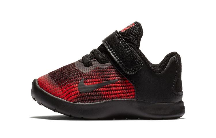 

Nike Flex 2018 RN Slip Resistant Cushioning Low top Running Shoes Black Red Infant And Toddler AH3442-004 21