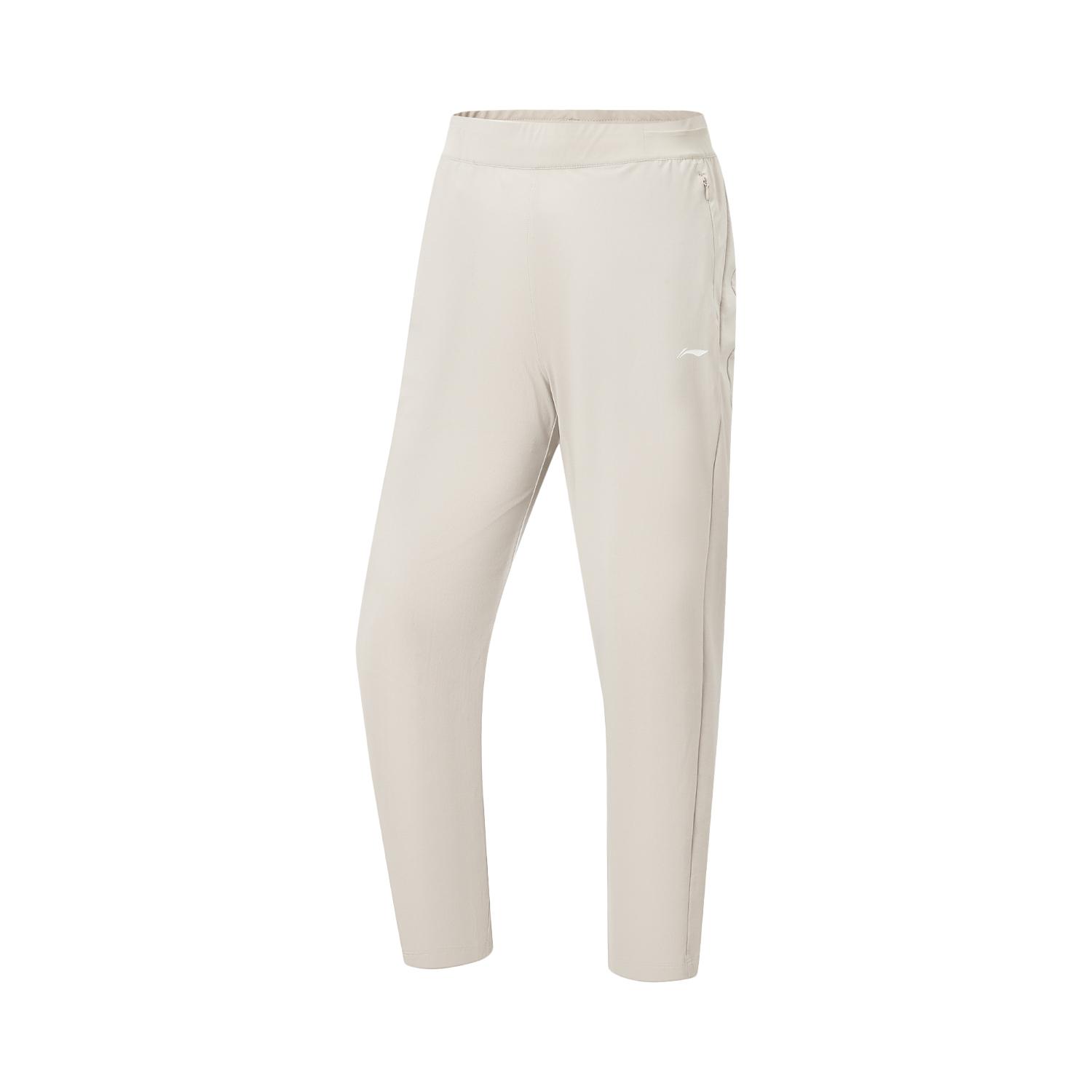 Li Ning Fitness Series Quick-Dry Cool UV-Resistant Logo Sports Long Pants Women bottoms AKYW060-3 M