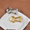 Vintage Jas Pin Corsage Ornament Metaal Glanzend Broche Uniform Sleutelgat Broche Mannen
