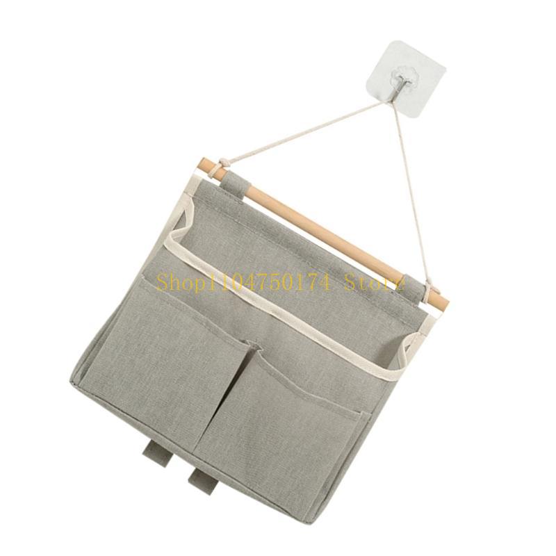 Foldable Wall Mounted Storage Bag Hanging Pocket Behind Door Bedsides Waterproof Wardrobes Storage Pouches top sale