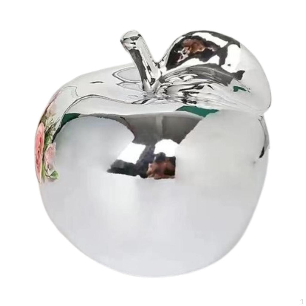 Fruit Sculpture Ceramic Figurine Artistic Creative Elegant Collection Ornament for Cafes Rooms