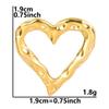 6pcs/Lot Mutlistyle Stainless Steel Heart Charms For Jewelry Making Supplies Sun Dragon Three-Dimensional Love Pendant Breloques