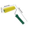 8inch Wall Paint Roller Brush Portable Sponge Painting Roller with Handle Roller Brush Paint Portable for Wall Painting Tool