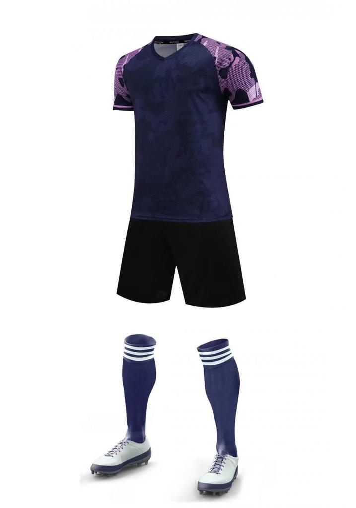 Youth & Kids Soccer Training Jersey Set - Unisex, Short-Sleeved, Ideal for Middle School & Kindergarten Students