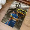 1pc Club Atlético Boca Juniors Print Area Rug - Soft,Washable Non-Slip Indoor Mat for Office Chairs,Living Room,Home Office Decorative Rug