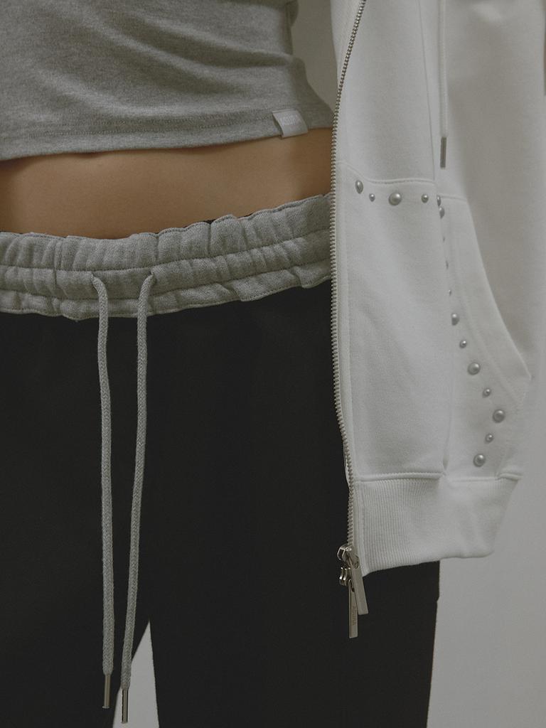 Asula Color Flip Sweatpants (Black)