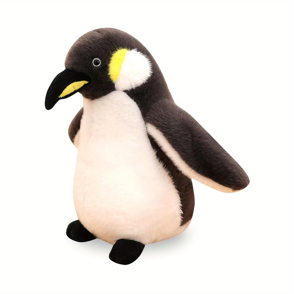 1PC Cute Simulation Emperor Penguin Plush Toy, Cartoon Animation Game Characters, Stuffed Animal Plush Dolls