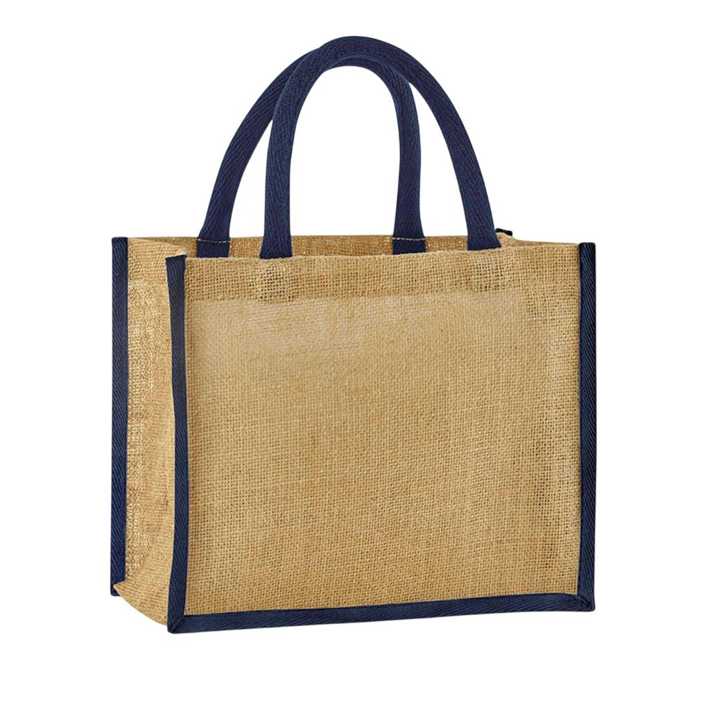 Westford Mill Starched Jute Midi Tote Bag