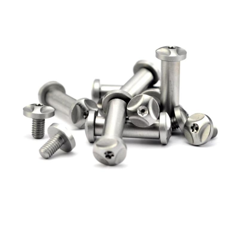 2set 5MM/6MM Knife Handle Fastening Screws Rivets On The Lock Screws Rivets Shank Tool CNC Engraving Mill Handle Screw Rivets