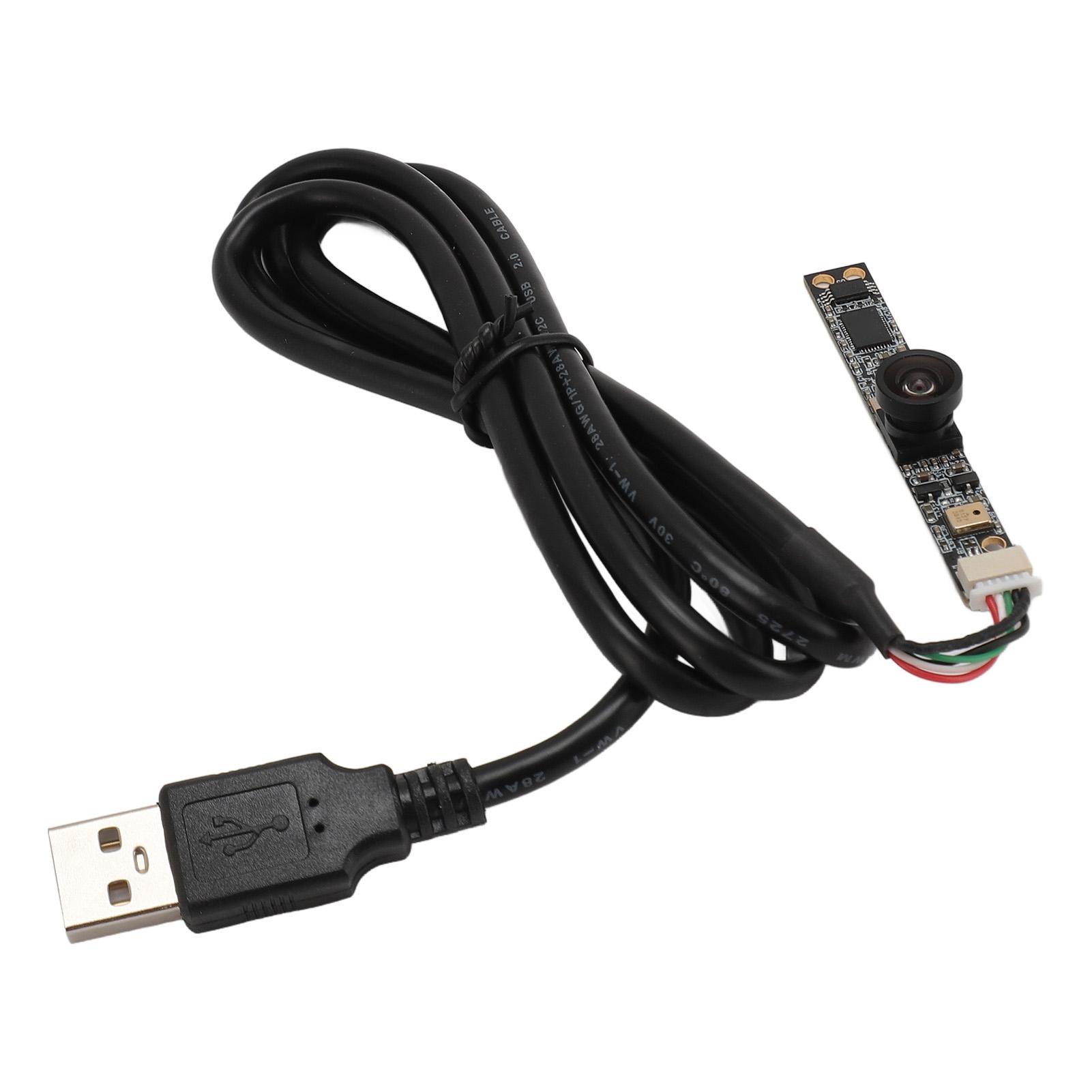 

Модуль USB-камери 2 МП HD 120 градусів ширококутний плата автофокус розпізнавання обличчя з вбудованим