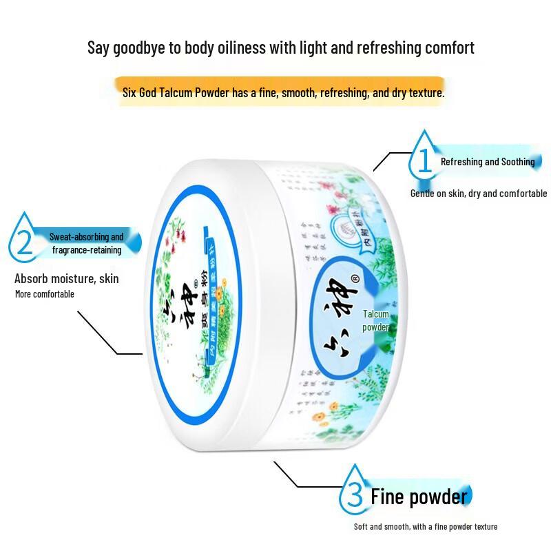 Liu Shen Refreshing Body Powder