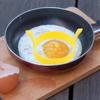 8 Pcs Kitchen Accessories for Eggs Practical Omelette Rings Household Round Molds Convenient Utensils Pancake Silicone