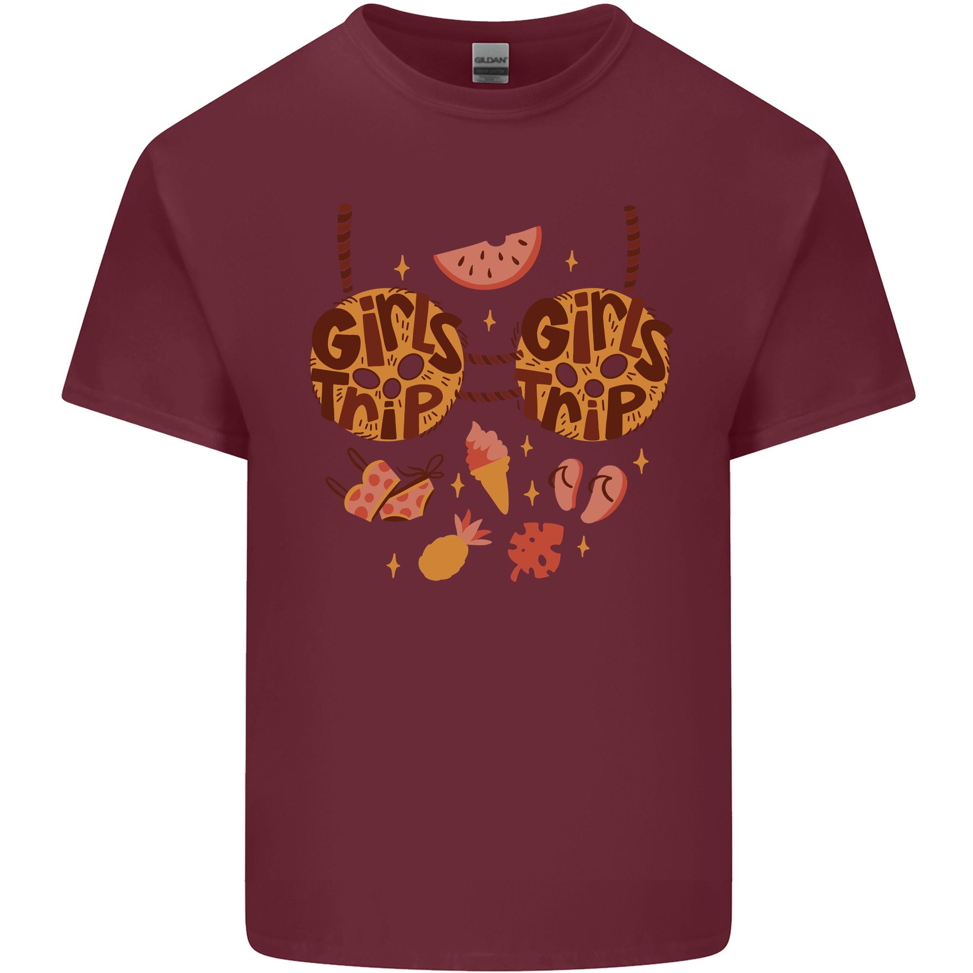 Girls Trip Fancy Dress Costume Holiday Unisexs Light Cotton TShirt S